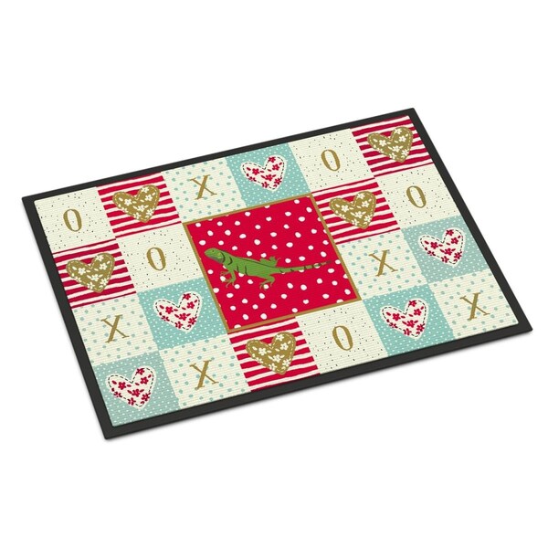 Carolines Treasures 24 x 36 in. Iguana Indoor or Outdoor Mat CK5529JMAT - main